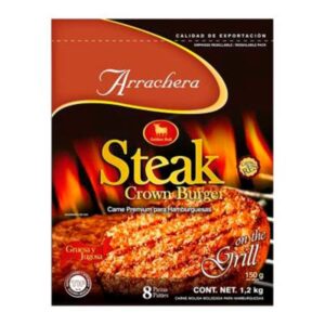 Hamburguesa Arrachera 8 Piezas